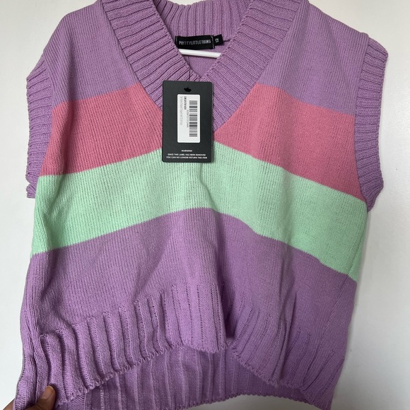 New with tags sweater vest from Pretty Little thing. - Picture 2 of 3
